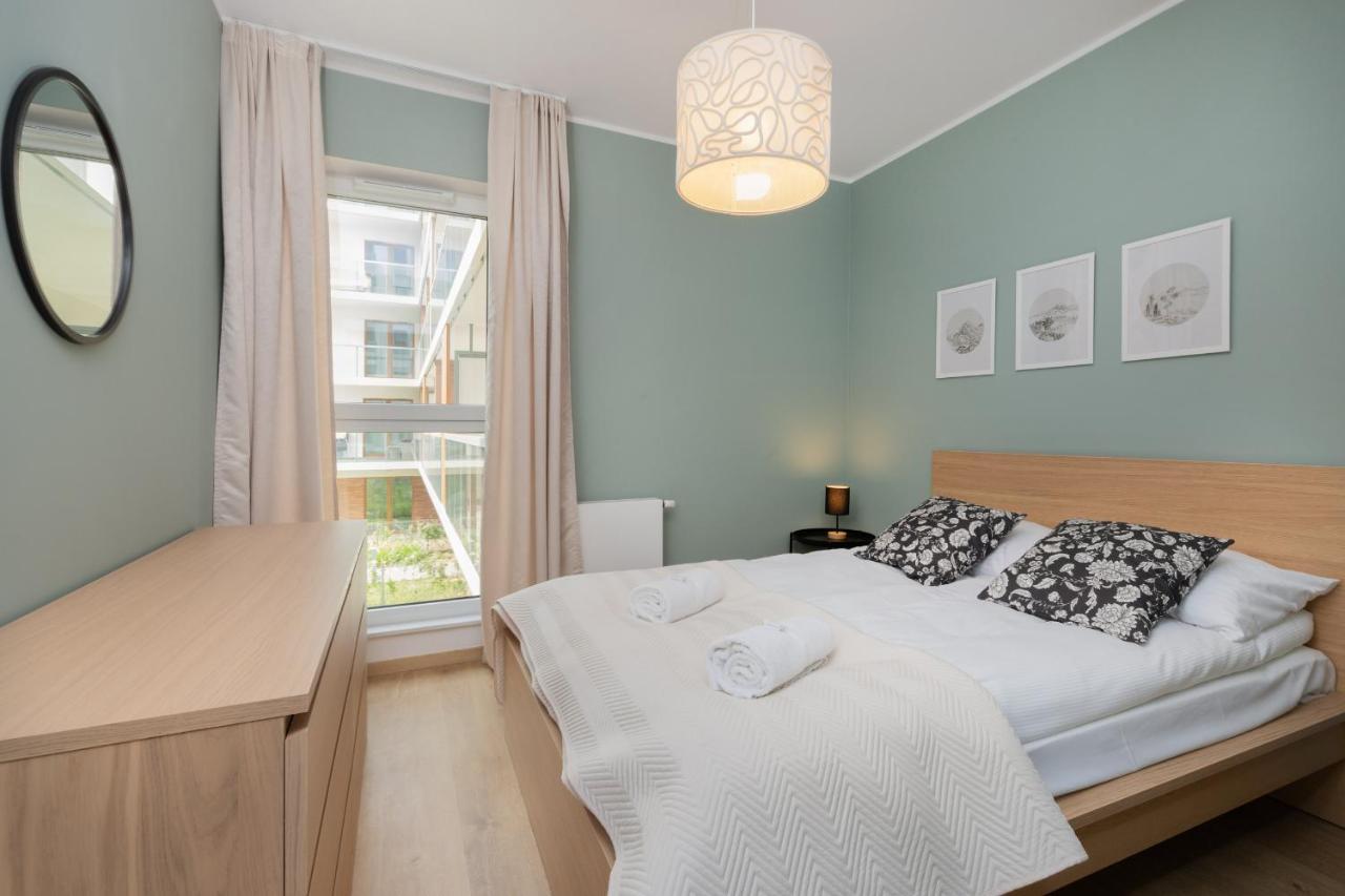 Bright & Stylish Apartment With Balcony 1,5 Km To Gdansk Main City By Noclegi Renters Exterior foto